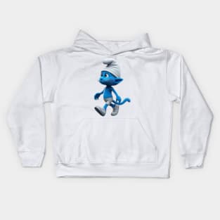 Smurf cat Kids Hoodie